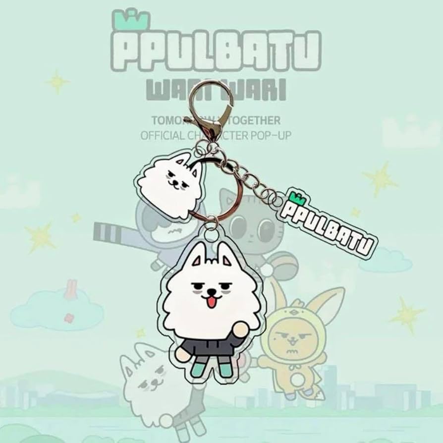 Amazon.co.jp: チェヨンモン 3P アクリルキーホルダー プルバトゥ